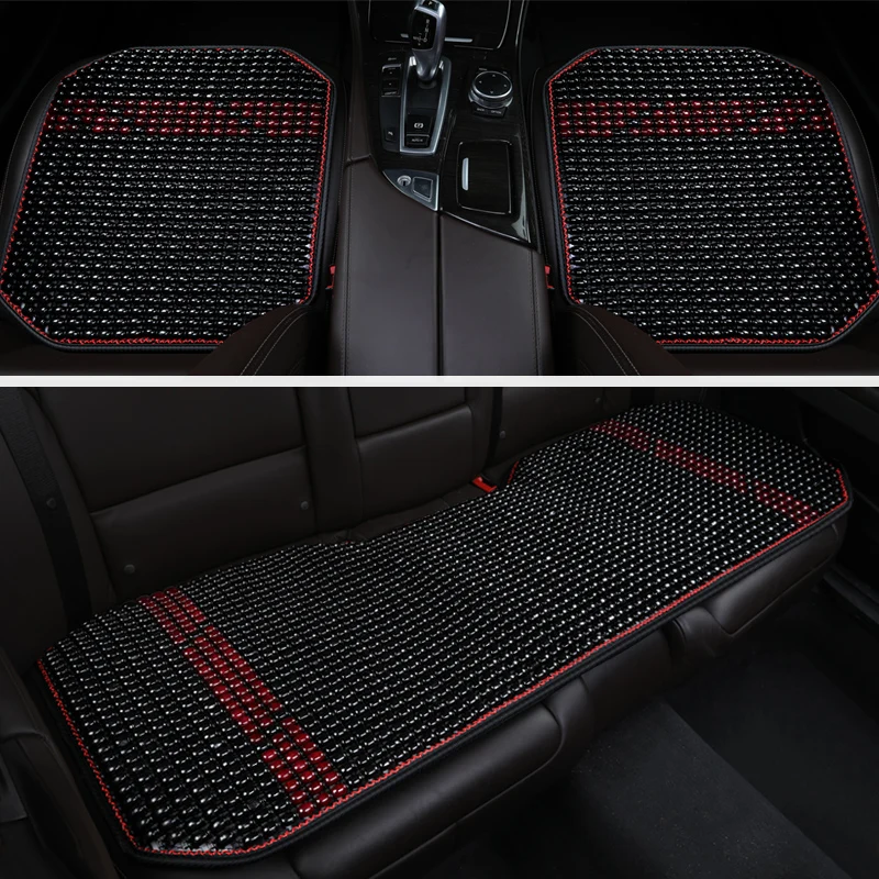 Comfortable wood beads seat cushion cooling wooden car seat cushion in car