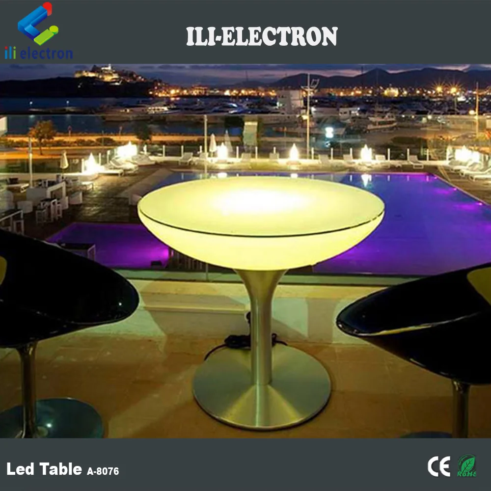 Attractive RGB remote control outdoor event led furniture
