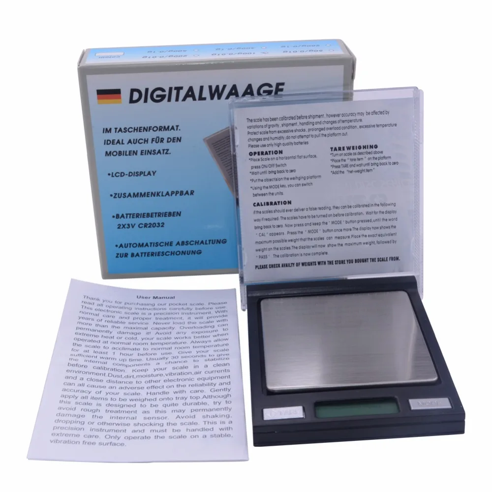 100g / 0.01g electronic pocket small CD box jewelry scale electronic weighting 0.01/100g digital scales