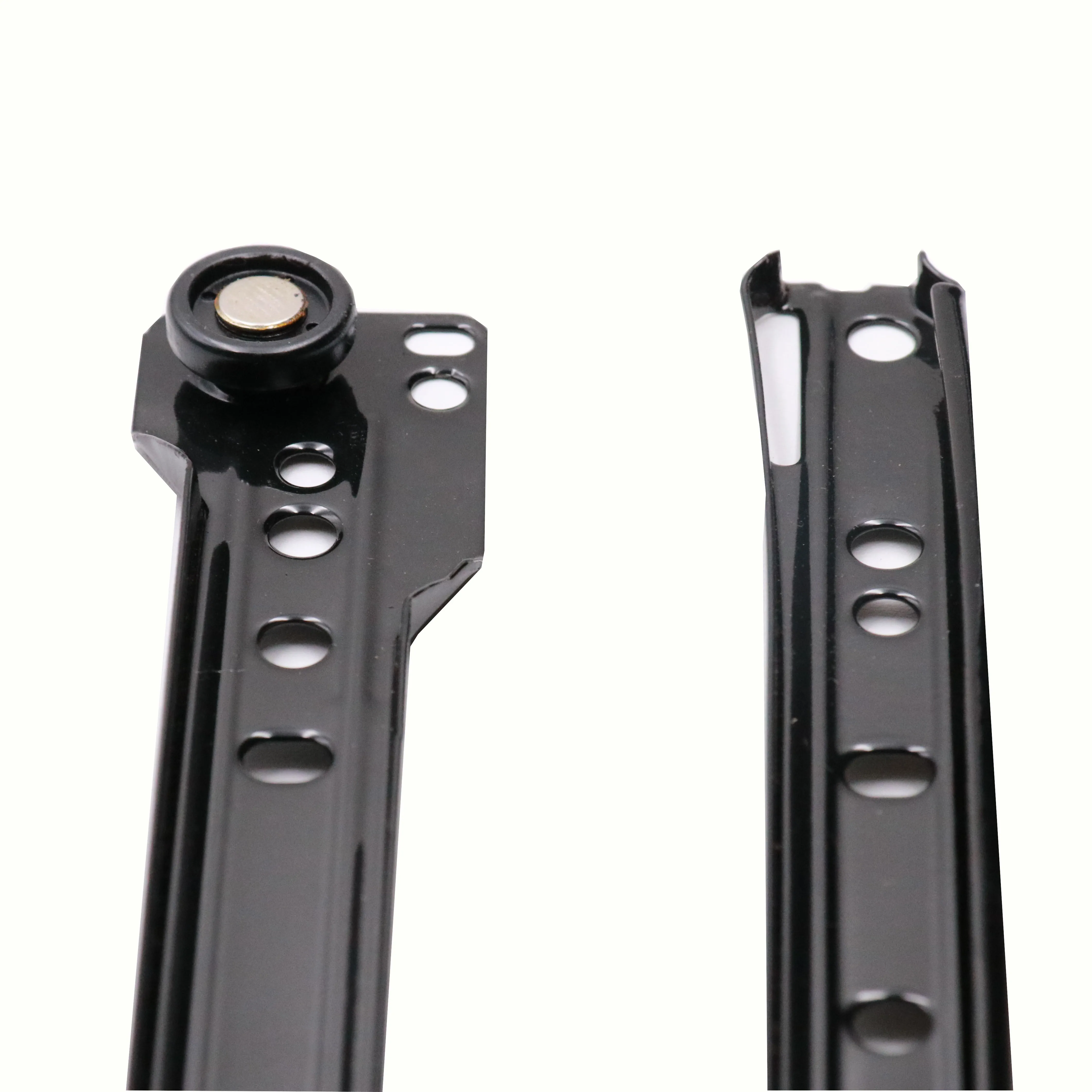 Cheap simple kitchen cabinet FGV drawer guide nylon wheel drawer slide