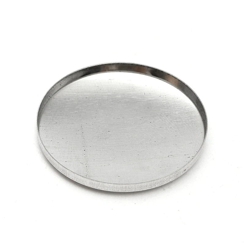 White Plastic Blank Pin Badge Button Parts Supplies for DIY Badge Craft Handmade Needlework Material Accessories