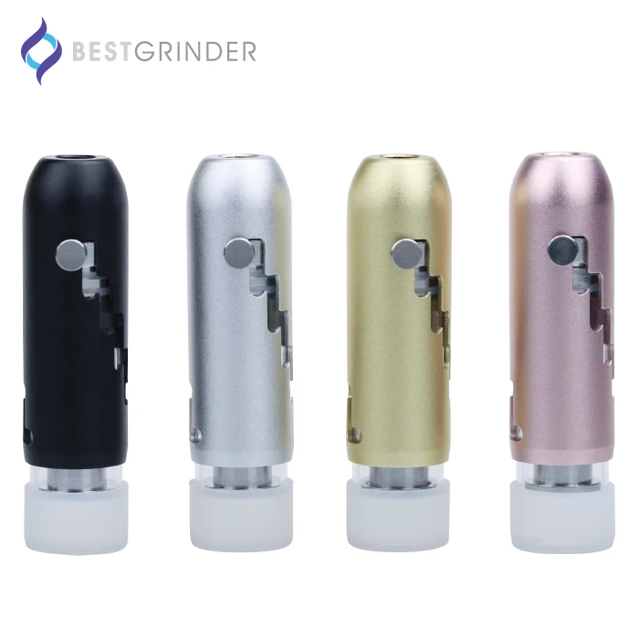 Best Grinder MJ420 Glass Blunt Vaporizer Dry Herb Smoking Pipe