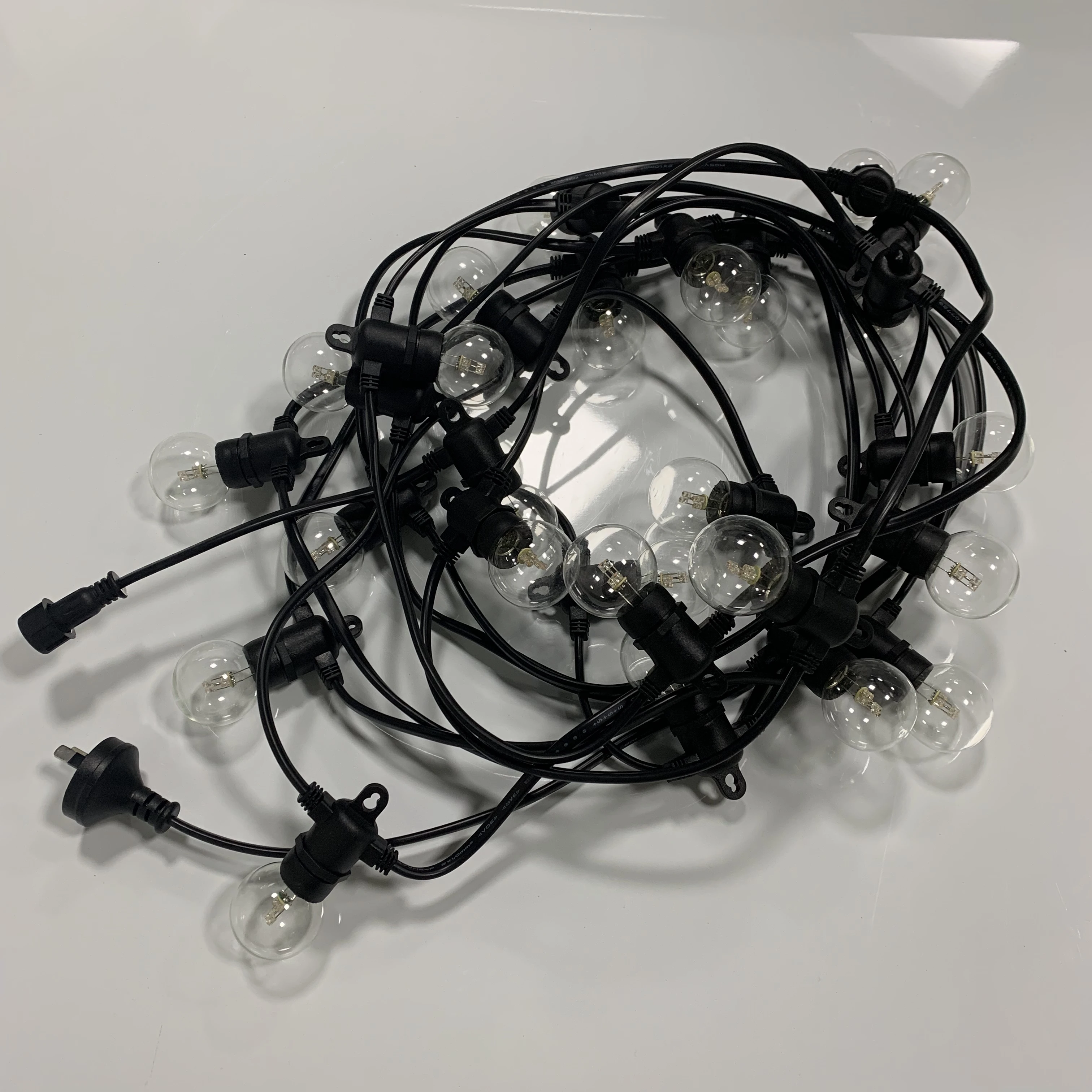  Рождественская Коммерческая наружная гирлянда g40 для внутреннего дворика праздничного и украшения