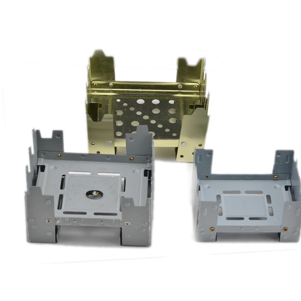 new outdoor camping Lightweight Portable Foldable Solid Alcohol Burner stove for Solid Fuel