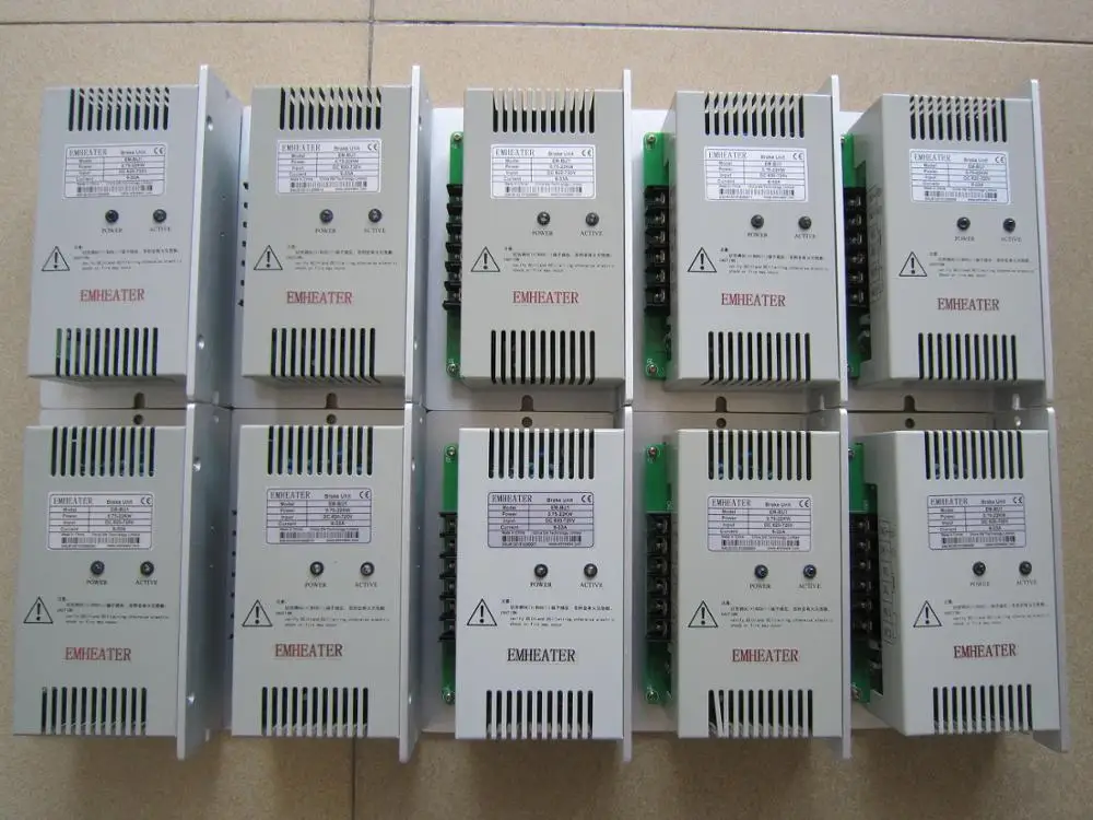 AC dynamic braking units 3 phase input and output 22KW to 75KW 380V