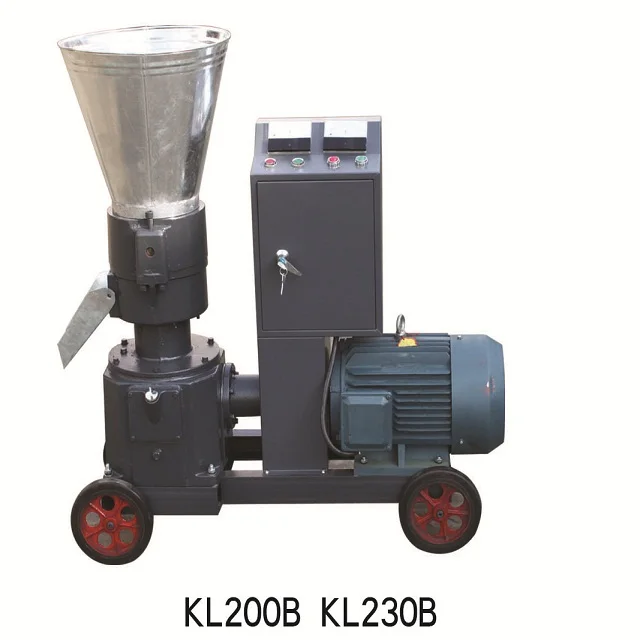 KL150C KL200C mini recycle feed pelletizer machine Biomass energy Organic special
