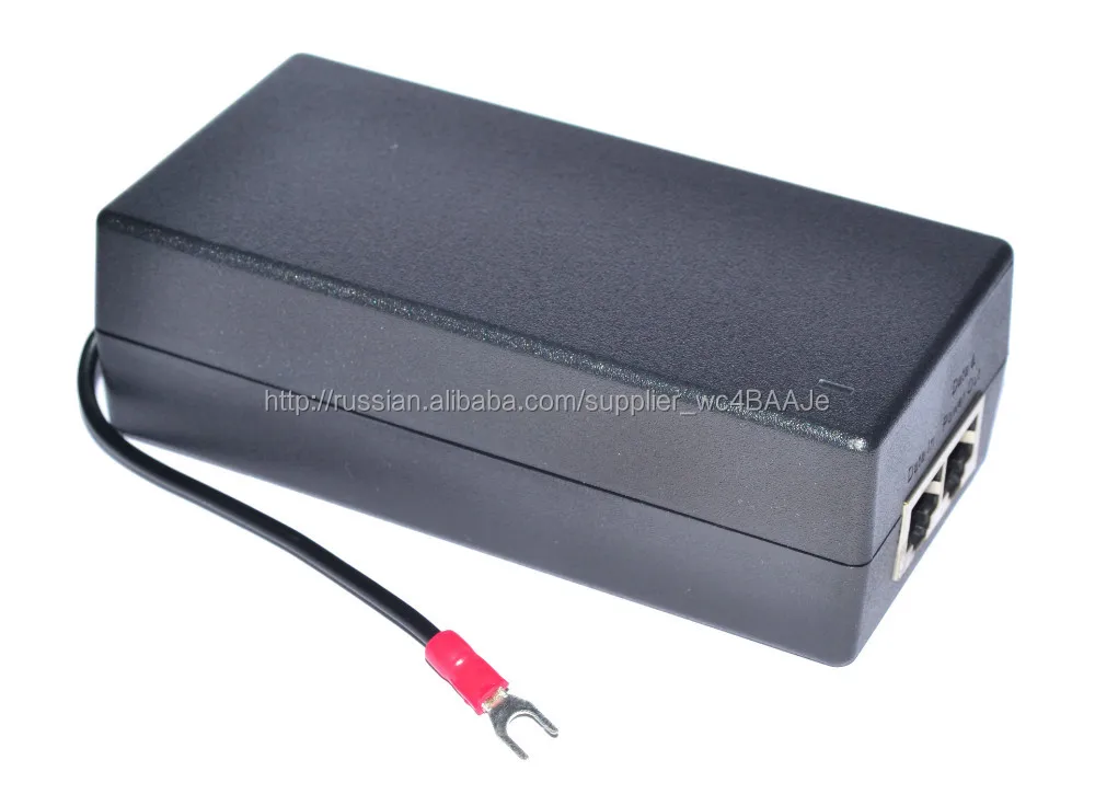 10/100Mbps POE адаптер с Защита от перенапряжения для CCTV камеры