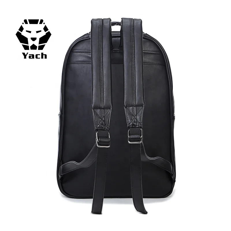 
Manufacturer pu backpack male foreign trade 3D animal lion head outdoor cool travel computer bag pu leather laptop backpack 