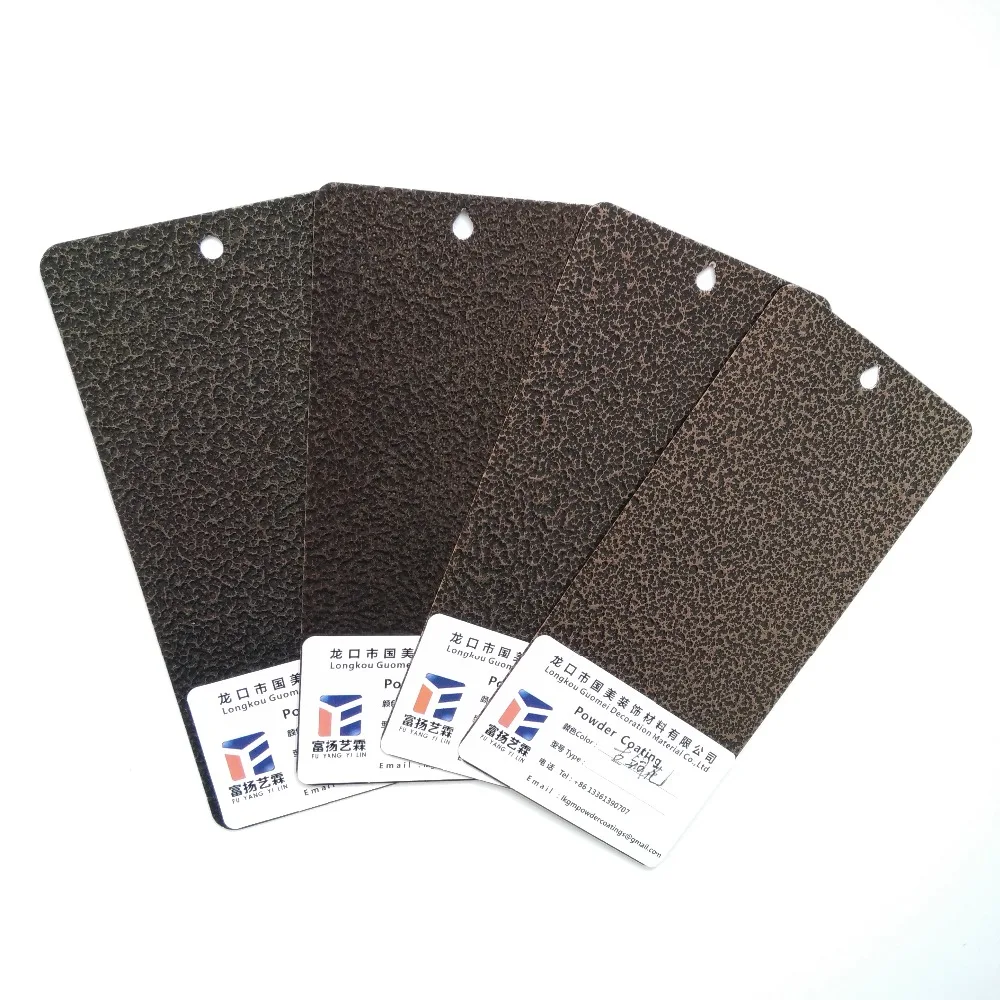 high quality good Effect Epoxy Polyester Colourful Powder Coating