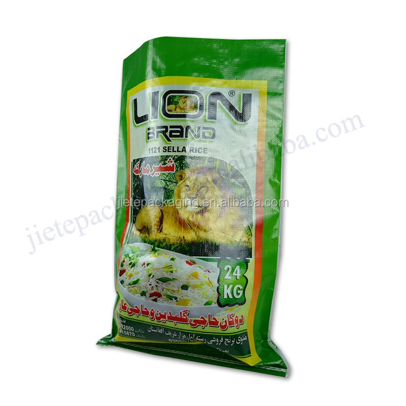 Полипропиленовый плетеный пакет для риса 25 кг удобрений корма бобов