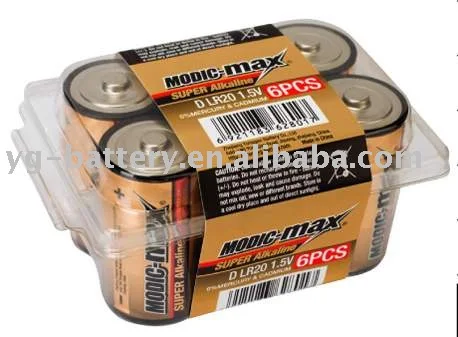 SUPER ALKALINE BATTERY D  LR20 AM1 Dry Batteries High Quality