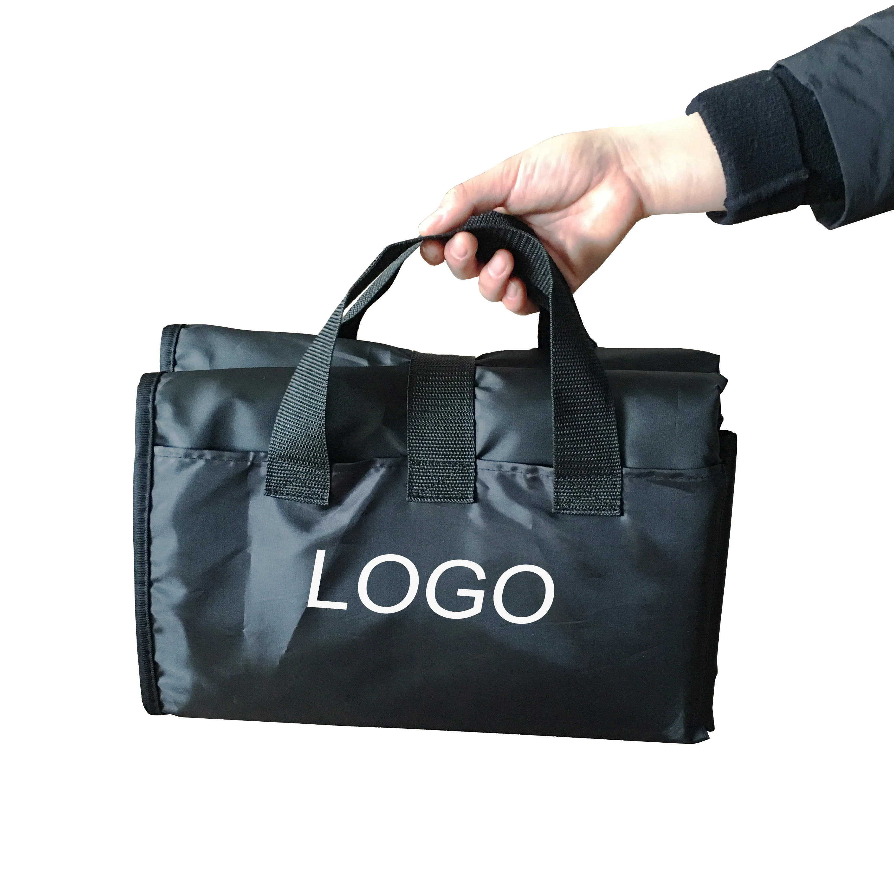 Оптовая продажа, водонепроницаемые уличные складные одеяла для пикника, одеяло для стадиона