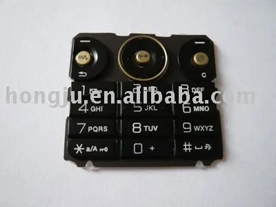 
silicone mobile phone keypad w660 