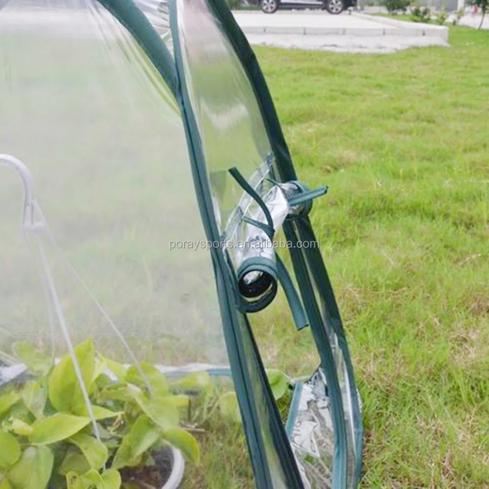 Poray pop up mini pvc greenhouse plant cover for flowers and succulent plants