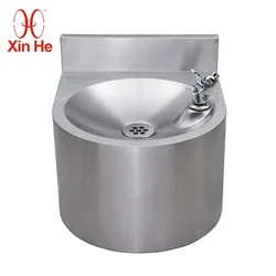 304 stainless steel outdoor public wall mounted water dispensers
