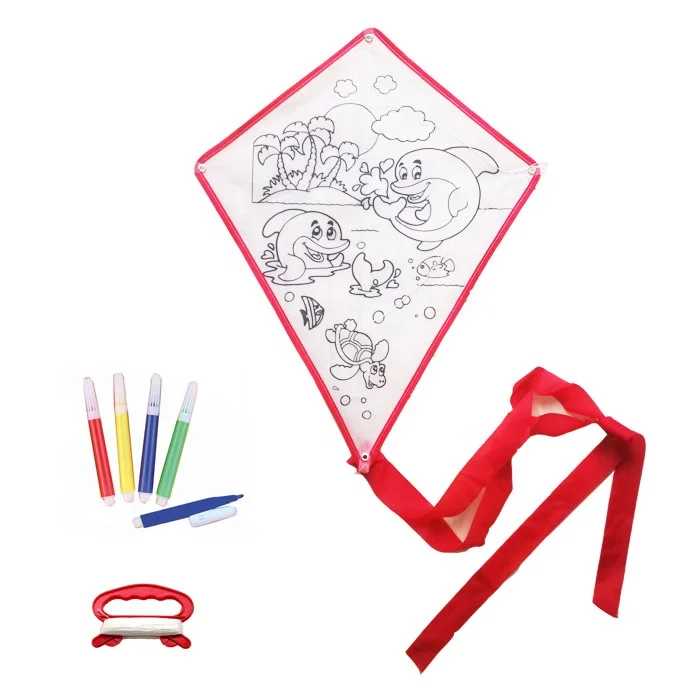 Kids gift diamond shape  DIY  toys kite