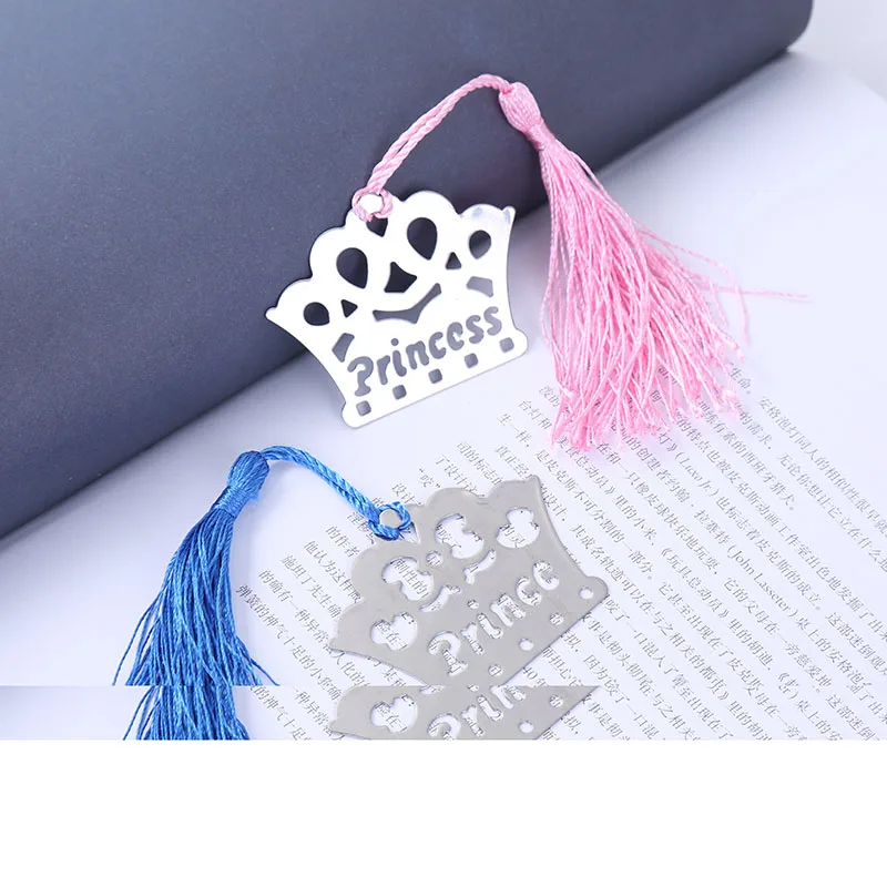 Parties Birthday Crown Pon Blue Prince Bookmark Birthday Giveaways Baby Shower Gifts