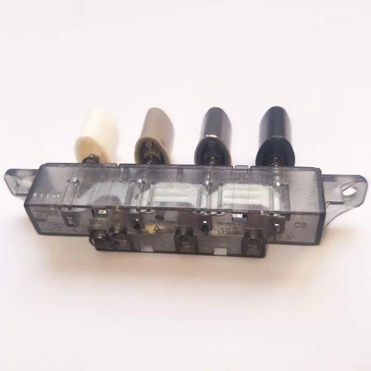 Factory direct sales electric fan push button inserting wires 4 Key keyboard switches