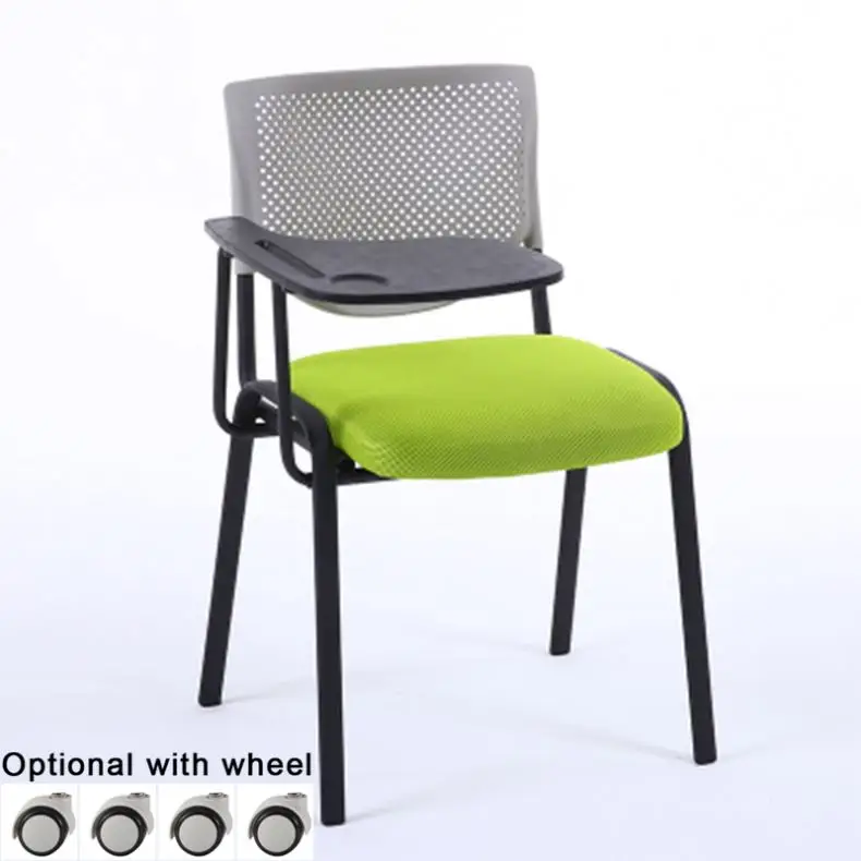 
Furniture foldable office mesh chair stackable training china folding chairs with wheels 