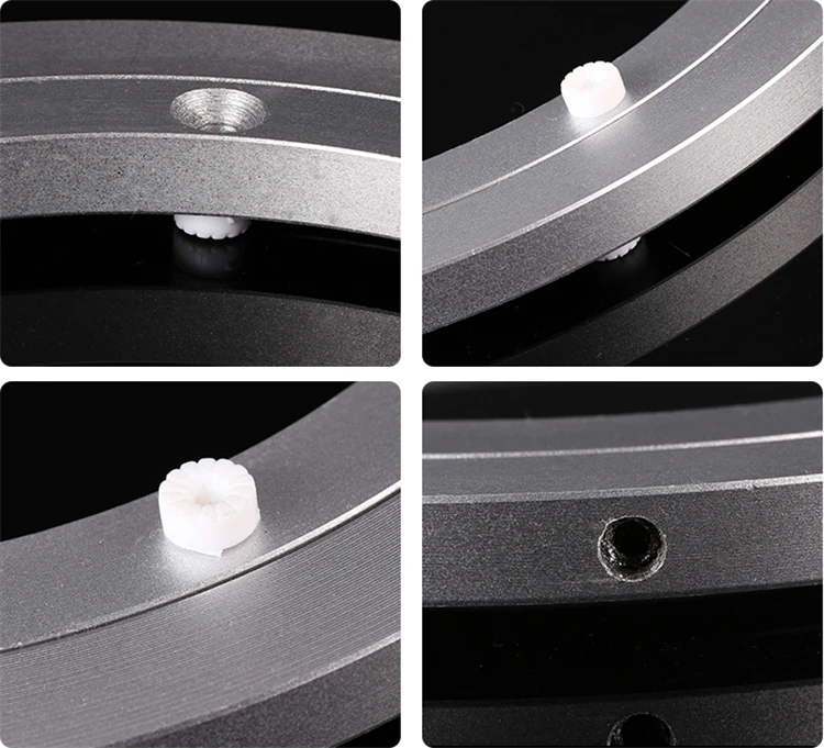 Heavy Duty Dining-table Diameter 600mm 24 Inch Aluminum Lazy Susan Turntable Bearings