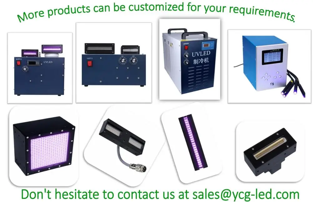 
uv led 405nm UV Led Curing Lamp for Code Printing, High Quality Code Printer, 365nm uv led area curing system 