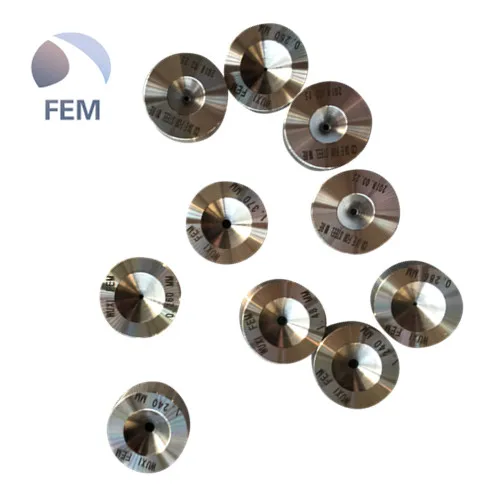 Forging mould shaping mode PCD wire drawing die for stainless wire