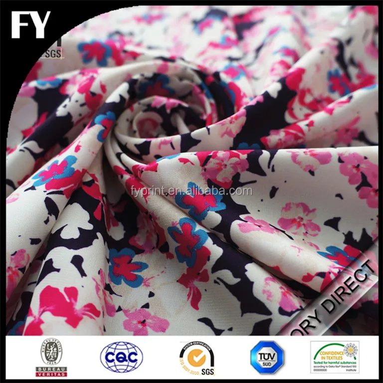 Сертифицированная Органическая хлопчатобумажная трикотажная ткань, индивидуальный цифровой принт