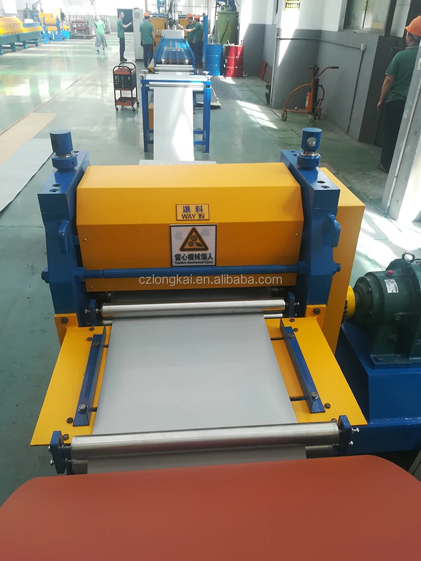 PU sandwich wall panel making machine Outer wall cladding