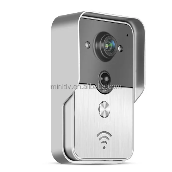 Newest WiFi Video Door Phone With Android IOS APP Remote Unlock Two-way Intercom Tamper alarm PIR detect POE Power Supply