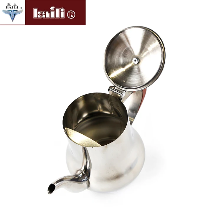 High Capacity Stainless Steel 11-48 oz Full Sizes Coffee Tea Water Kettle
