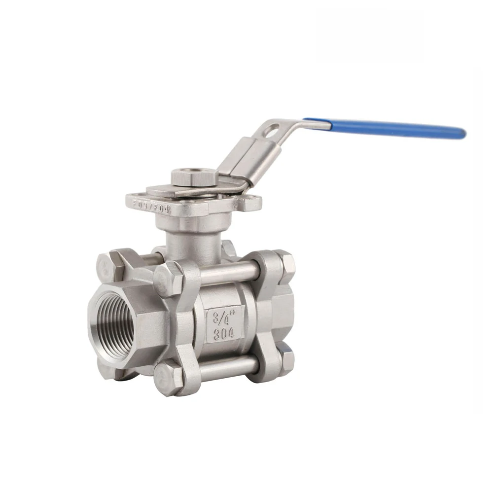 PN40 2inch stainless steel 316 wafer type italy ball valve with ISO5211 pad