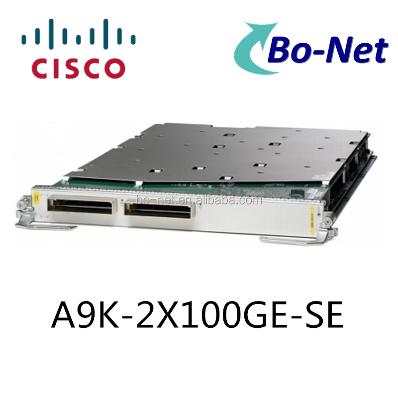 Оригинальный Cisco A9K-2X100GE-SE модуль пройти тест