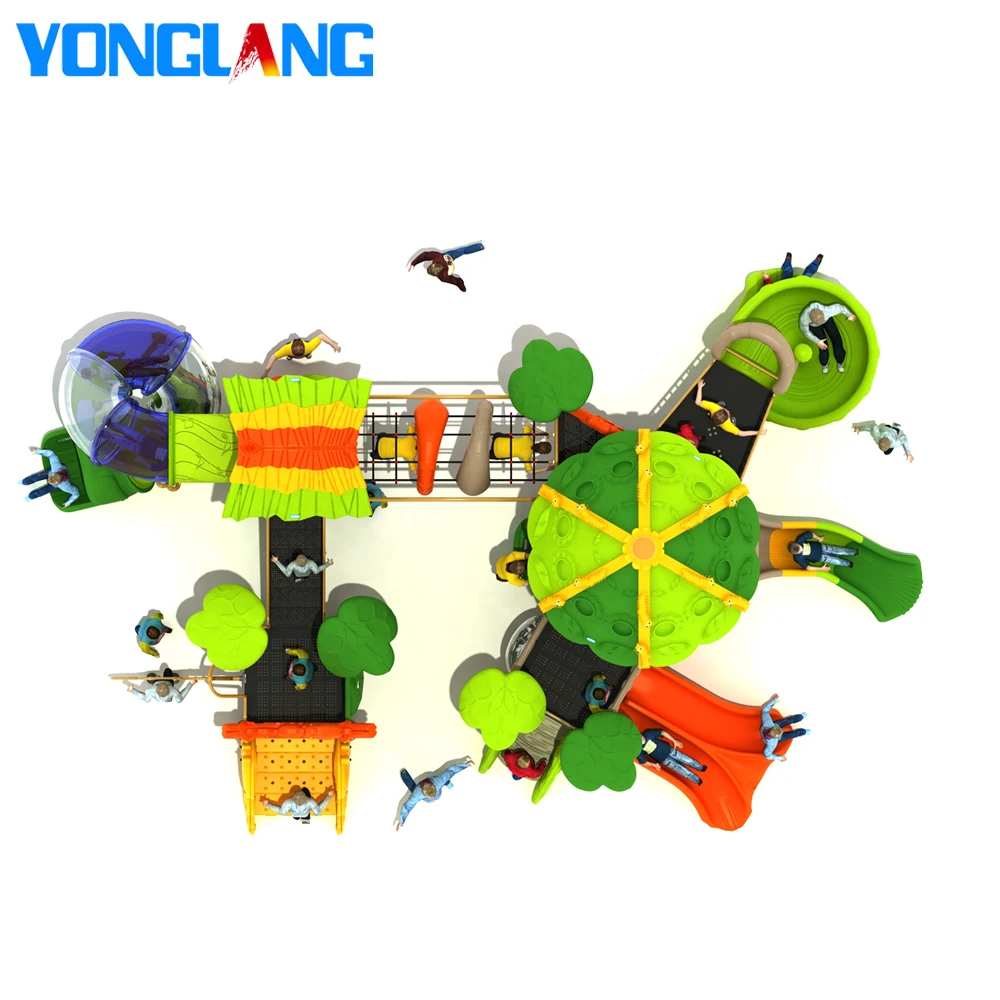 YL-L166 Outdoor Customized Daycare Children Playground Equipment Playground Equipment For Sale