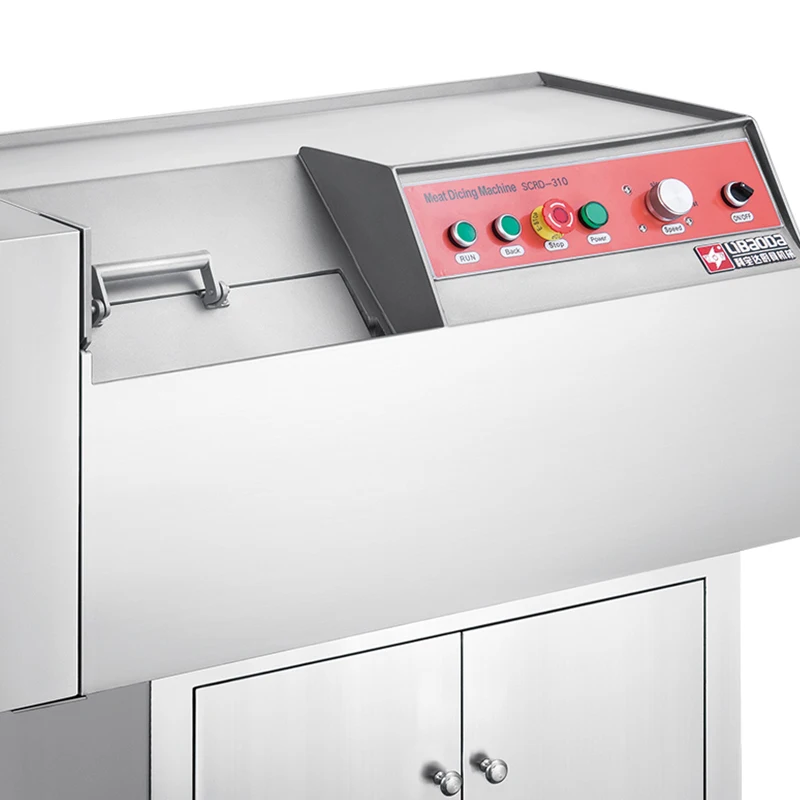 
New Designed commercial electric automatic cutting dicing machine cube fresh meat cutter 