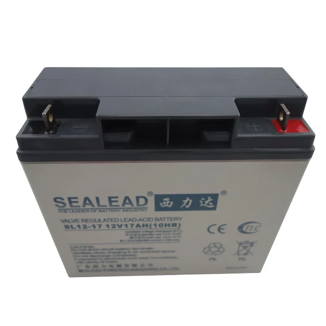 High quality 12v 17ah sealed lead acid solar battery for supply