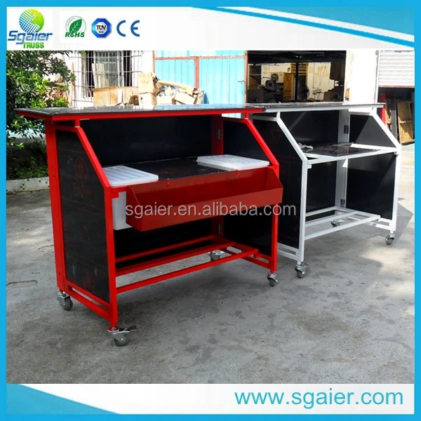
Mobile bar counter for club and event folding bar counter led bar counter 