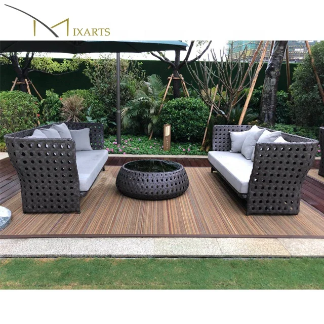 
high quantity round rattan/wicker sofa garden sofa furniture chair outdoor 