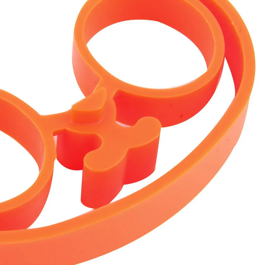 Breakfast rabbit shape silicone fried egg rings mold
