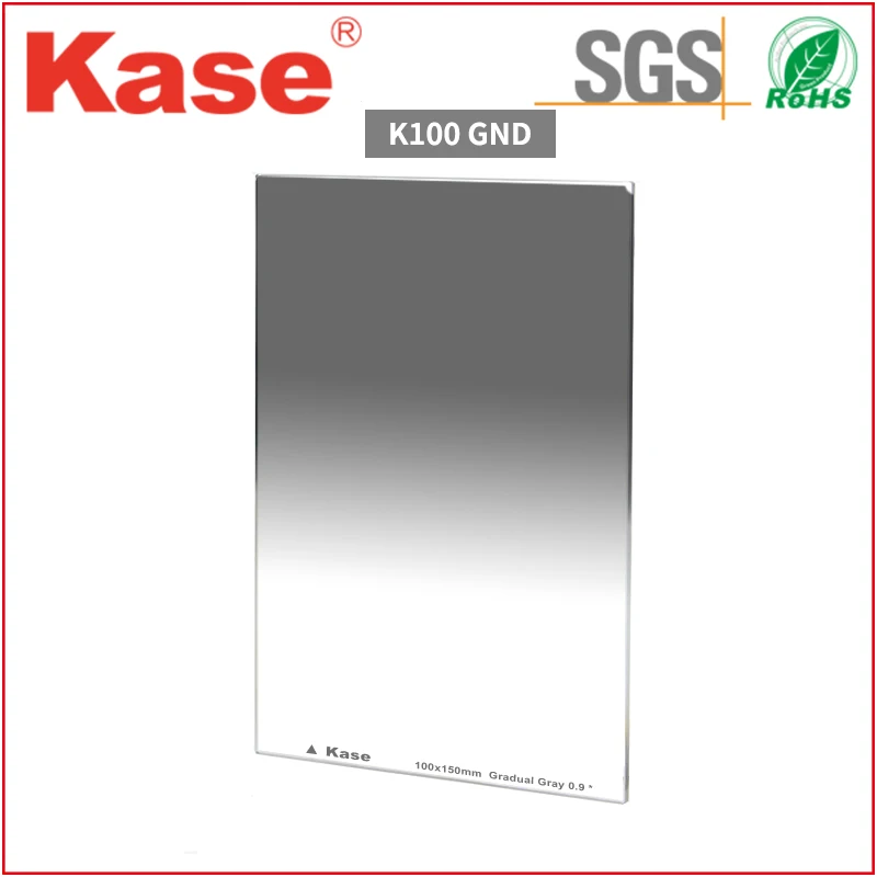 Kase 150X170mm Square Hard Graduated Neutral Density Filter GND8(0.9) ND 3 Stops