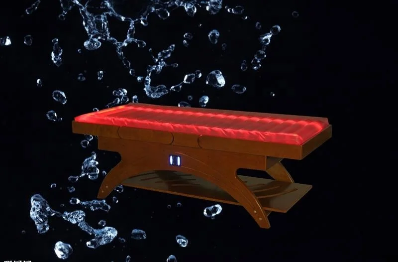 Sauna Spa Vip Culb Thai Massage Bed, Middle East Style LED Warm Water Massage Electric Bed