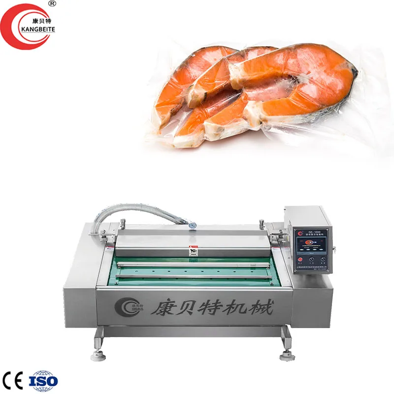 SUS304 stainless steel Salmon fillet packaging machine fish vacuum packing machine
