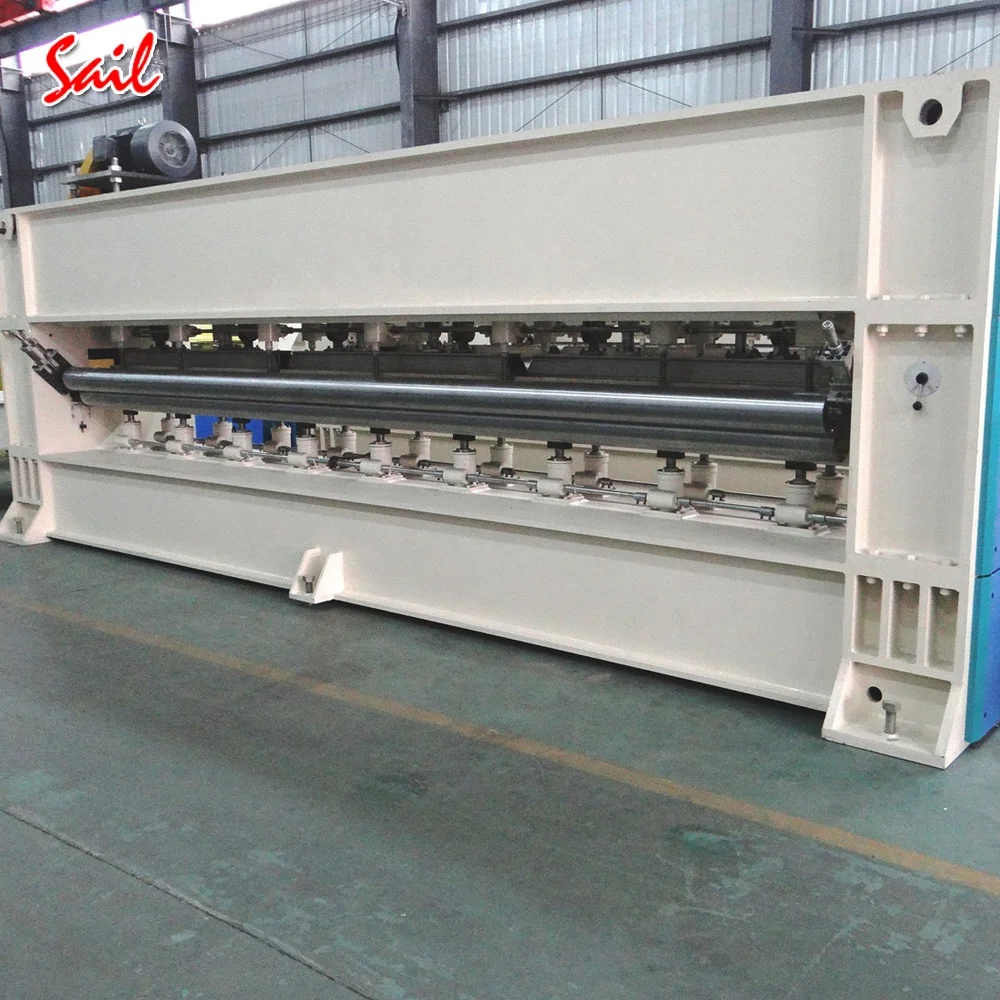 Polyester staple fiber needle punched nonwoven geotextile manufacturing machine