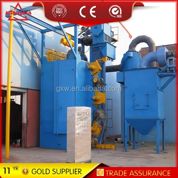 
Hanger hook shot blasting cleaning machine equipment 