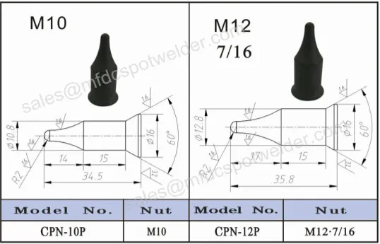  M6/M8 KCF сварочная булавка для сварки