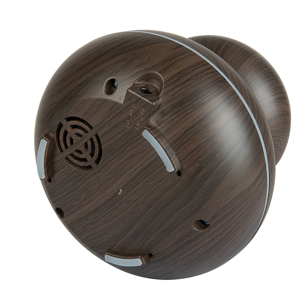 
trending products essential oil diffuser 150ml wood grain 