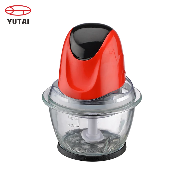 500W 2.0L glass bowl multifunctional electrical food chopper
