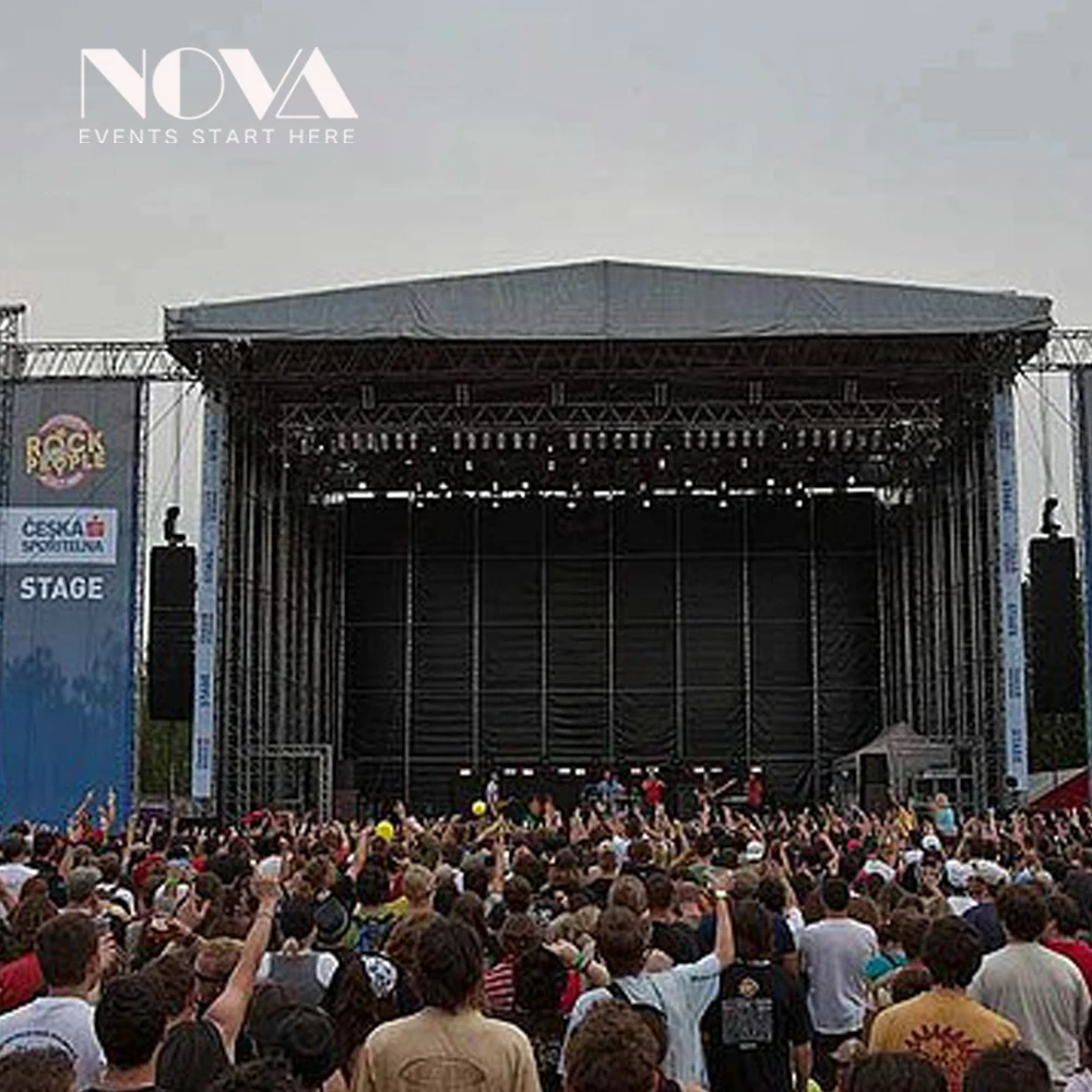 Display For Truss Cover Roof System ,curved truss / tv truss stands