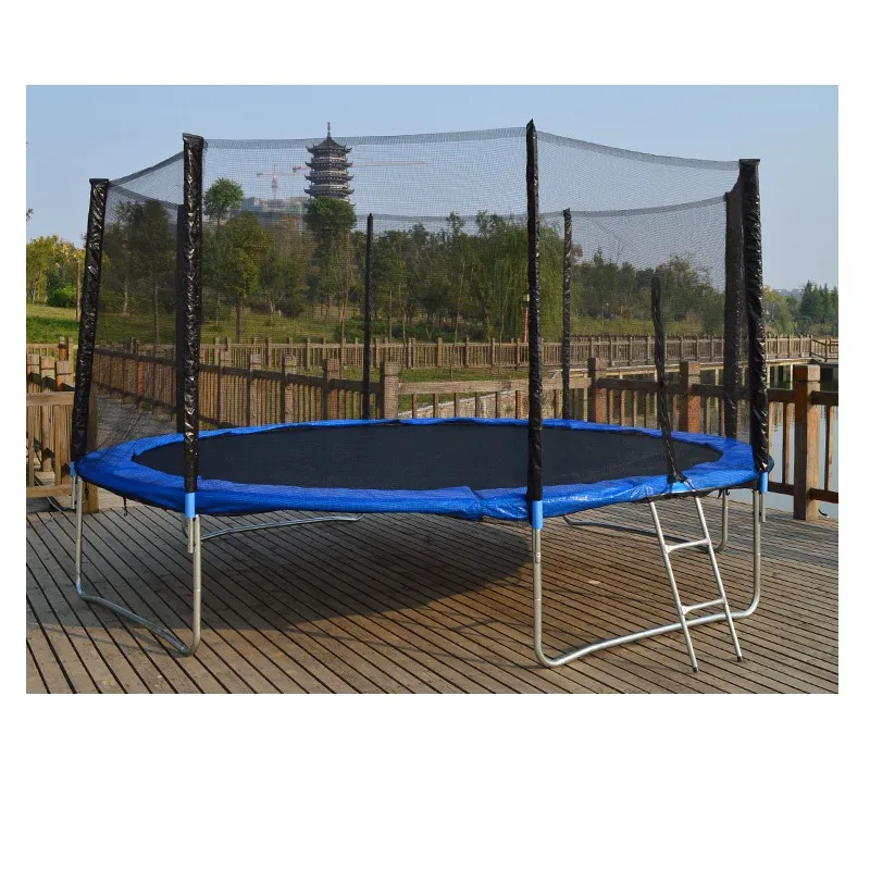 
14ft big inflatable trampoline with Safety Net for sale 
