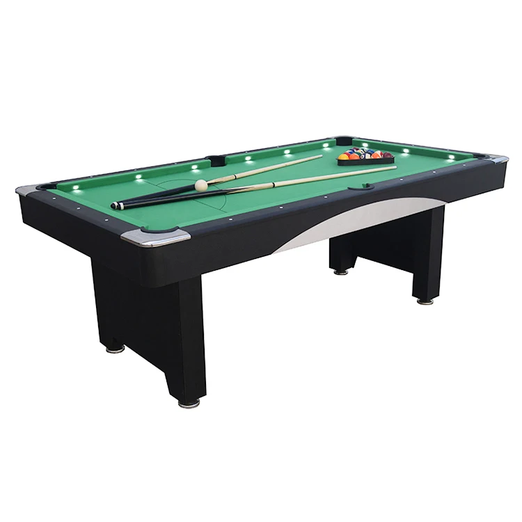 Top Sale Indoor Antique Cheap Slate Rubber Cushion Slate Billiard Table