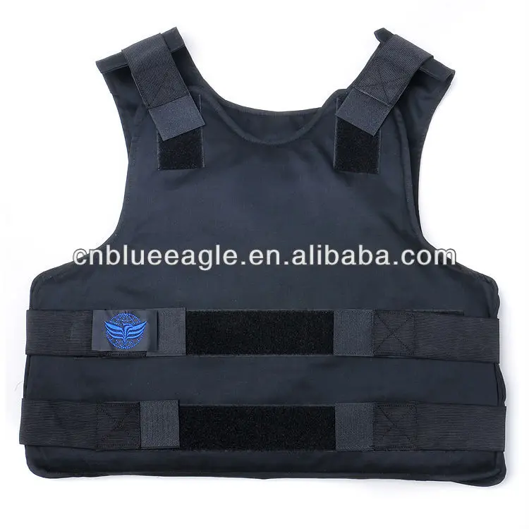 small order accept concealable PE bulletproof vest/used level 3A army bulletproof vest 44mm
